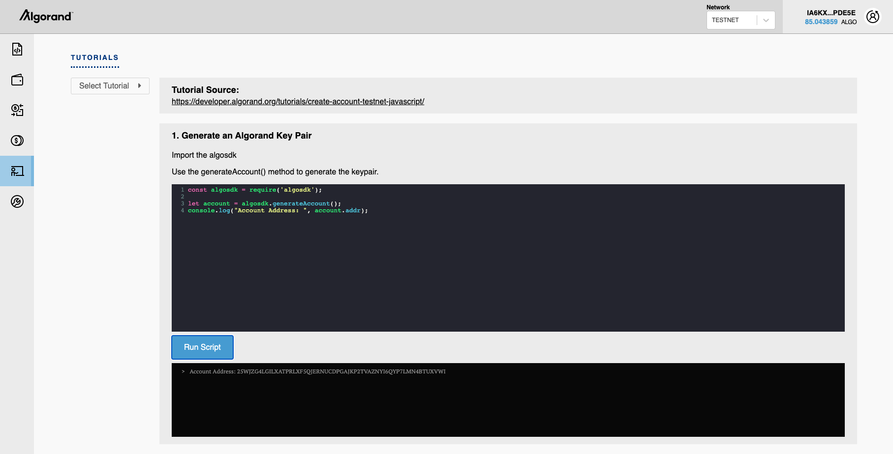 Making Development Easier With Algorand Ide Playground Algorand Making Development Easier With Algorand Ide Playground Algorand
